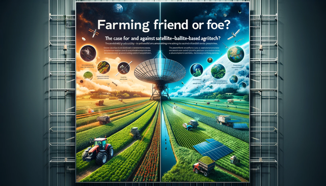 Farming Friend or Foe? The Case For and Against Satellite-based Agritech