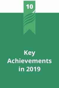 10. Key Achievements in 2019