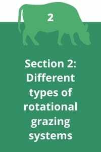 Section 2: Different types of rotational grazing systems