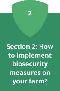 Section 2: How to implement biosecurity measures on your livestock farm