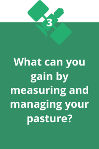 3. What can you gain by measuring and managing your pasture?